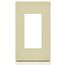 1-Gang Electrical Wall Plate, Decora Screwless (Ivory)