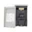 60A Non-Fused A/C Disconnect w/ GFCI Receptacle w/ Side Open (240V)