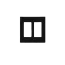 2-Gang Electrical Wall Plate, Decora Screwless (Black)