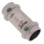 1/2" ProPress 316 Stainless Steel Coupling w/ EPDM Seal - No Stop