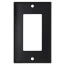 1-Gang Decora Electrical Wallplate, GFCI, Thermoset Plastic (Brown)