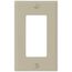 1-Gang Decora Electrical Wall Plate (Ivory)