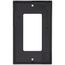 1-Gang Decora Electrical Wallplate, GFCI, Nylon (Brown)