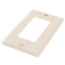 1-Gang Decora Electrical Wall Plate (Light Almond)