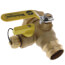 1-1/4" Pro-Pal Press Union Full Port Ball Valve w/ Hi-Flow Hose Drain & Reversible Handle (Lead Free)