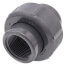 1" PVC Schedule 80 FKM Union 2000 (FPT x FPT)
