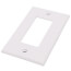1-Gang Decora Midway Size Electrical Wall Plate (White)