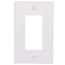 1-Gang Decora Midway Size Electrical Wall Plate (White)