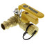 1/2" Press Full Port Ball Valve w/ Drain & Reversible Handle