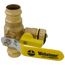 1" Press Full Port Ball Valve w/ Drain & Reversible Handle