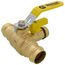 1" Press Full Port Ball Valve w/ Drain & Reversible Handle (Lead Free)