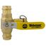 1" Press Full Port Ball Valve w/ Drain & Reversible Handle (Lead Free)