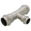 3/4" x 3/4" x 1/2" ProPress 316 Stainless Steel Tee