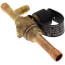 3/8" ODF BVS Series Refrigeration Ball Valve w/ Access Valve (R-410A)