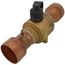 2-5/8" ODF BVS Series Refrigeration Ball Valve w/ Access Valve (R-410A)