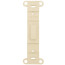 Blank Toggle Wall Plate Adapter (Ivory)
