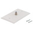 Video Wall Jack w/ F-Connector - White