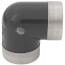 1/2" PVC Schedule 80 Special Reinforced 90-Degree Elbow (FPT)