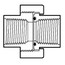 1-1/4" CPVC Schedule 80 EPDM Union 2000 (FPT x FPT)