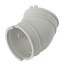 2" Rubber Coupling With Bend, 80W29