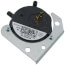 SPST Pressure Switch, -.65" WC, 80W57