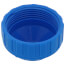 Blue Replacement Cap for Stainless Steel Manifold (Pack of 6)