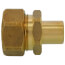 5/8" PEX-AL-PEX Compression x 1/2" Male Sweat Adapter