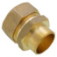 3/4" PEX-AL-PEX Compression x 3/4" Female Sweat Adapter