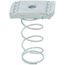 1/4" Electro-Galvanized Strut Nut (Regular Spring)
