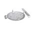 Vr Locking Flat Strainer For 3-1/2" Waste Drain, 010386-45VR