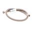 Braided Flex Hose, 1/2" Npsm Female x 1/2" NPT Male, 36" Long, 013121-45