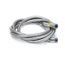 120" Flex Stainless Steel Hose & Gray Handle, B-0120-H