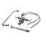 Double Pantry Faucet, Single Hole Base, 12" Swing Nozzle, 7 5/8" Extension, B-0201-02