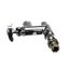 Big-flo Easyinstall Add-on Faucet, Less Nozzle, 4-arm Handle, B-0286-LNEZ
