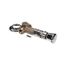 Concealed Straight Valve, Slow Self Closing, Vandal Resistant, Blank Index, B-1029