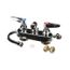 Workboard Faucet, 4" Wall Mount, 179x-a22 Swivel Gooseneck, Lever Handles, Aerator, B-1146-02A