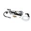 8" Workboard Faucet, Deck Mt, 8-13/16" Swivel Gooseneck, 4' Sidespray, B-1174