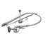 Pre-rinse Assembly, 44" Ss Flex Hose, B-0107 Spray Valve, 18" Riser & 6" Wall Bracket, B-2250-B-18R