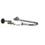 Wall Mount Elbow, 123x Rigid Gooseneck, 1.5gpm Rosespray, B-0230-k Kit, Wall Bracket, B-2456-W