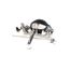 Service Sink Faucet, 4" Wrist Handles, Pvc Hose Assembly, Vb Spout, B-2465