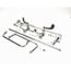 Pre-rinse, Overhead Swivel Arm, Add-on Faucet W/12" Swing Nozzle, Ceramic Cartridges, B-2466