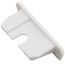 Blank End Fitting for Series 800 Raceways (White)