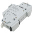 2-Conductor Fuse Holder for Class CC Cylindrical Applications, 1-Pole w/o Blown Fuse Indication (Light Gray)