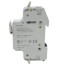 2-Conductor Fuse Holder for Class CC Cylindrical Applications, 1-Pole w/o Blown Fuse Indication (Light Gray)