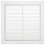 20" x 20" Steel Fixed Bar Filter Grille (White)