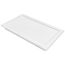 24" x 14" Steel Fixed Bar Filter Grille (White)