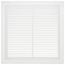 24" x 24" Steel Fixed Bar Filter Grille (White)
