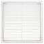 24" x 24" Steel Fixed Bar Filter Grille (White)