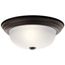 13.25" 2 Light Flush Mount (Olde Bronze)