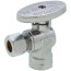 3/8" FIP x 3/8" OD Compression Angle Stop Valve - No Lead (Chrome)